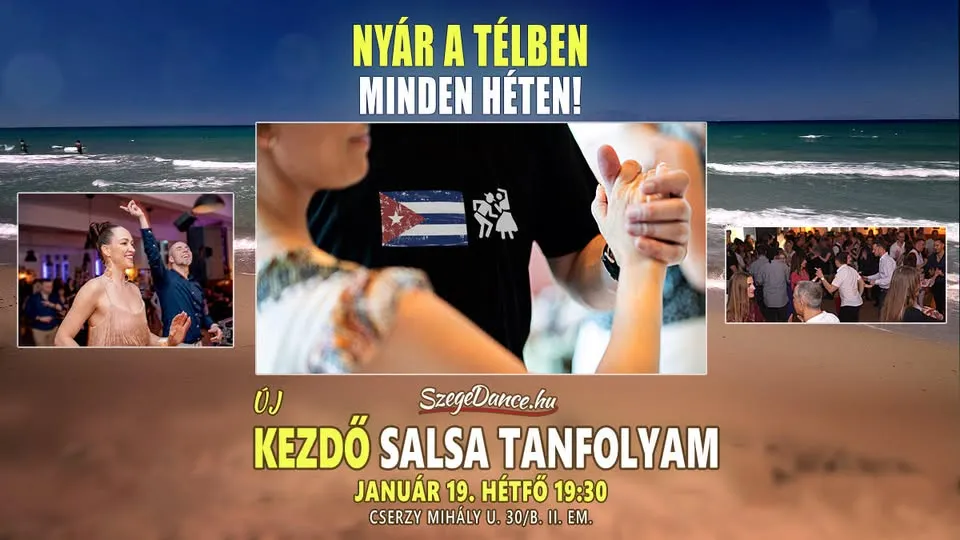 Novi intenzivni tečaj kubanske salse u školi plesa SzegeDance