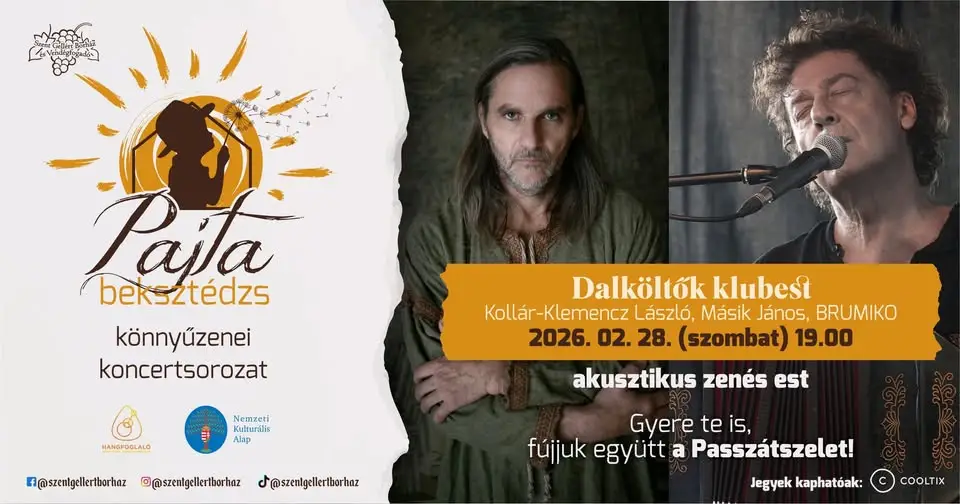 Kollár Klemencz László, Másik János // Bajta beksztéj at St. Gellért Wine House and Guest Inn